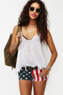 America Cutoff Shorts in Clothes Sale at Nasty Gal 