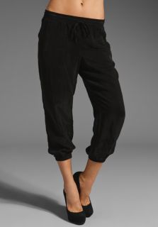 CALIFORNIA Bemberg Ankle Pant in Black  