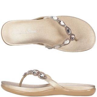 Womens Montego Bay Club Murray Jeweled Flip Flop Payless ShoeSource