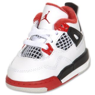 Jordan Retro IV Toddler Shoes  FinishLine  White/Varsity Red 