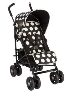 Ladybird Spotty Stroller   Black Very.co.uk