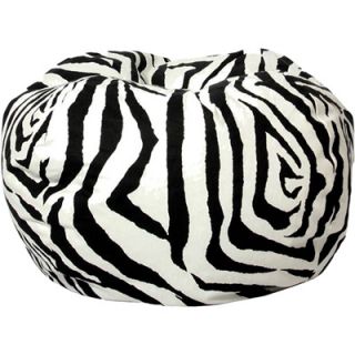 Comfort Research Classic Bean Bag Chair   Zebra Print  Meijer