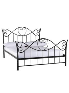 Romeo Metal Bed Frame (with FREE mattress offer)  Very.co.uk