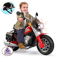 Injusa 6v Ride On Custom Falcon Trimoto With Helmet Cat code 156938 0