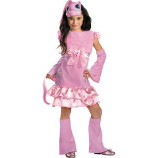 My Little Pony Pinkie Pie Deluxe Girls Costume   Size Small (4 6x 