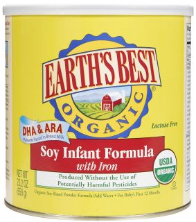 Earths Best Soy Infant Powder   23.2 oz   