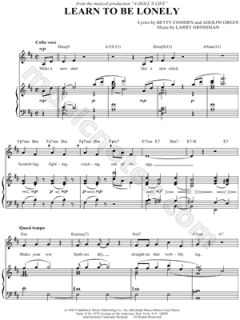 Image of Betsy Joslyn   Learn To Be Lonely Sheet Music    