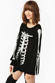 Death Becomes Her Knit in Whats New Clothes Tops at Nasty Gal 