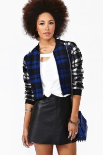 Plaid Crop Jacket in Clothes Outerwear at Nasty Gal 