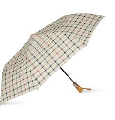 Brooks Brothers Windowpane Check Automatic Umbrella