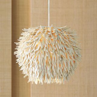 Coconut Strips Pendant  west elm