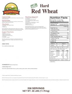 Augason Farms Hard Red Wheat, 26 lb. Pail (150530232 )  BJs 