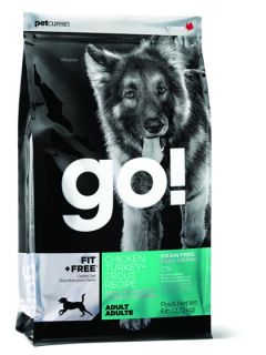 Go Fit + Free Grain Free Adult Recipe Dry Dog Food (Click for Larger 