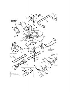 Model # FRP216012 Snapper Mower   Decals (part 3) (13 parts)