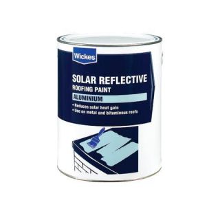 Solar Reflective Aluminium Roof Paint 5L   Roof Repair Liquids 
