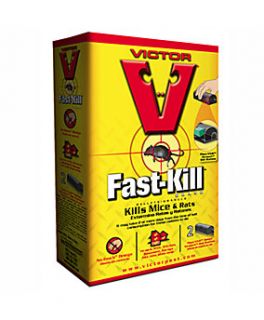 Victor® Fast Kill® Disposable Bait Stations, Pack of 2   5136474 