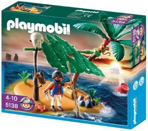 PLAYMOBIL 5138 Schiffbrüchiger auf Palmeninsel, PLAYMOBIL®   myToys 