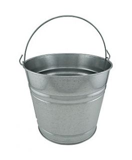 King Metalworks Galvanized Metal 5.5 qt. Pail   2202098  Tractor 