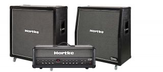 Hartke GT Guitar Amplifier Full Stack Package with GT100 Head, GH412A 