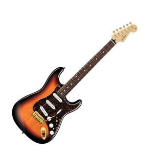 Fender Deluxe Players Stratocaster Electric Guitar (Rosewood with Gig 