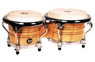 Latin Percussion LPM199AW Music Collection Mini Tunable Bongos
