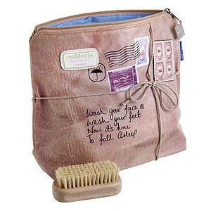 Wash Your Face Wash Bag   beauty & pampering