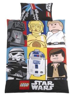 Lego Star Wars Single Duvet Cover Set   may the comfort be with you