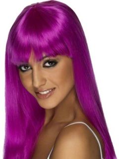 Glamourama Wig   Neon Purple Littlewoods