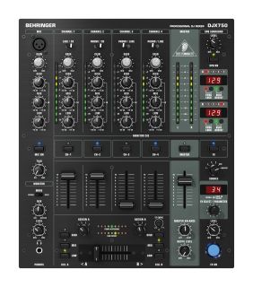 Behringer DJX750 5 Channel DJ Mixer at zZounds