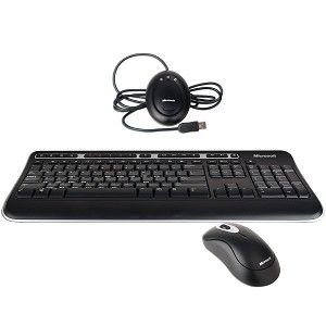 Microsoft 1000 Desktop Wireless Multimedia Keyboard & Optical Mouse 