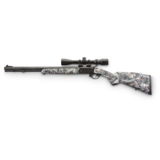 Traditions Canyon Reaper Black Powder Rifle, Blued / Reaper Camo 