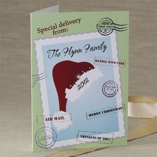 7293   Across The Miles Personalized Christmas Cards 