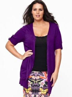 So Fabulous Knitted Short Sleeve Cardigan Littlewoods