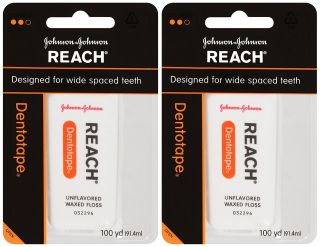 Reach Dentotape Ribbon Floss Extra Wide 100 yd, Extra Wide