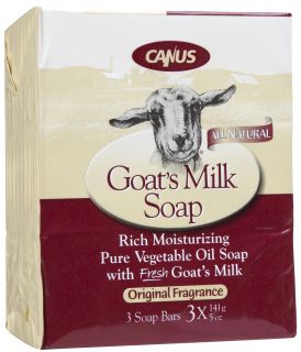 Canus Goats Milk Rich Pure Moisturizing Vegetable Oil Soap