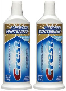 Crest Neat Squeeze Multicare Whitening Toothpaste, Fresh Mint 5.8 oz