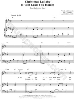 Image of Amy Grant   Christmas Lullaby Sheet Music    