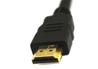 HDMI Male to 2 HDMI Female Y Splitter Adapter Cable   Tmart