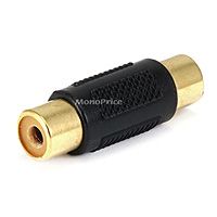 For only $0.18 each when QTY 50+ purchased   RCA Jack to Jack Adaptor 
