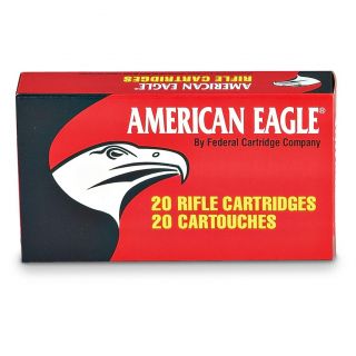 Federal American Eagle .223 55 Grain Fmjbt 500 Rounds   55730, .308 