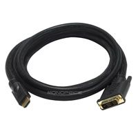 Product Image for 6ft 24AWG CL2 High Speed HDMI® to DVI Adapter Cable 