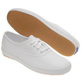 Womens Keds Champion Canvas White Canvas FamousFootwear 