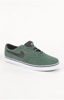Nike Vulc Rod Green Suede Shoes at PacSun