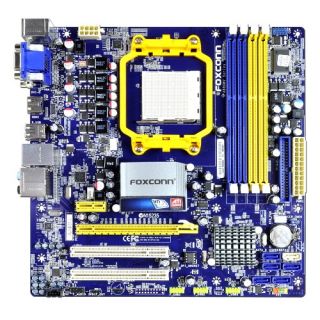 Foxconn A88GMV AMD 880G Socket AM3 mATX Motherboard w/HDMI, DVI, Video 
