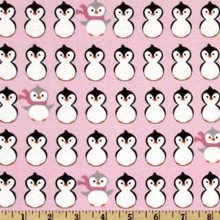 Winter Penguins   Discount Designer Fabric   Fabric