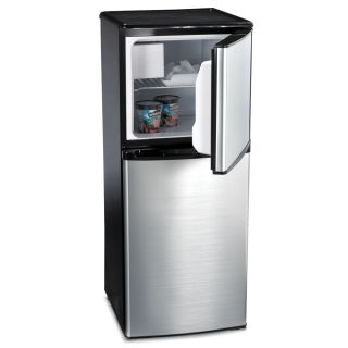 The Only Compact Refrigerator With Ice Maker   Hammacher Schlemmer 