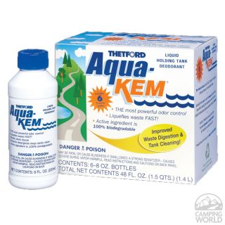 Aqua Kem Deodorant   Six 8 oz. bottles   Thetford 03106   Sewer 