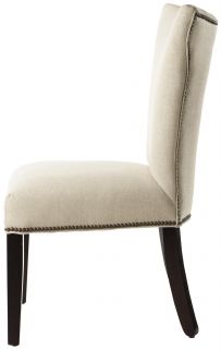Contemporary Curved Back Parsons Chair   Dining Chairs   Kitchen And 