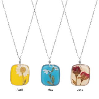 BIRTH MONTH FLOWER NECKLACES  Birthday Jewelry  UncommonGoods