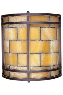 Mosaic Stone Sconce   Wall Fixtures & Sconces   Lighting 